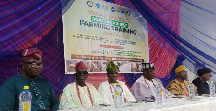 ICCIMA, DGIF Hold 3-Day Training On Goats, Sheep Farming For Farmers In Ibolo Land