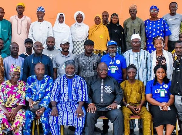 Officials from the World Bank’s Livestock Productivity & Resilience Support Project (L-PRES) visited Obelawo Multipurpose Events Hall in Ijagbo