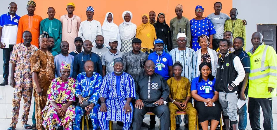 Officials from the World Bank’s Livestock Productivity & Resilience Support Project (L-PRES) visited Obelawo Multipurpose Events Hall in Ijagbo
